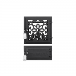 Usa Soba Cu Geam + Cenusar Model Oriental D[Mm] 270+140×255