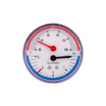 Termomanometru Axial Afris 0-4 bar - alegerea ideală pentru profesioniști care necesită un control riguroasă asupra parametrilor de funcționare.