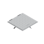 Capac OZ URBAN Access 400x400 PL.340x340 Hext.33, Pietonal, cu Mâner