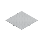 Capac OZ URBAN Access Pătrat 900x900 PL.846x846 Hext.33 Pietonal cu Mâner