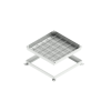 Capac OZ URBAN UNIFILL ASCUNS Pătrat 490x490 PL.400x400 Hext.100 Hin.60 cu Închizător - imagine 3