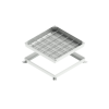 Capac OZ URBAN UNIFILL ASCUNS Pătrat 500x500 PL.400x400 Hext.120 Hin.80 cu Închizător - imagine 3