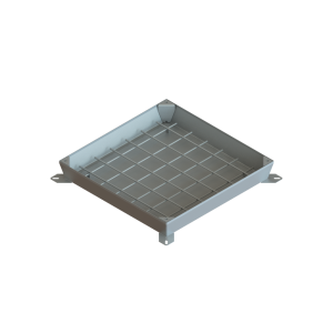 Capac OZ URBAN UNIFILL ASCUNS Pătrat 700x700 PL.600x600 Hext.120 Hin.80 cu Închizător