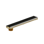 Kit Rigolă PB BASE LN100 Hext.60 – Grătar Fontă Clasică C250