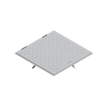 Capac OZ URBAN Access 600x600 PL.540x540 Hext.33, Pietonal, cu Mâner