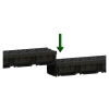 Kit Rigolă PP EASY 2 LN100 Hext.70 Grătar PP Negru A15 1000x125x70 - imagine 4