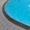 Modul R2 Rigolă PP EASY 2 Rotativă LN100 Hext.75 Grătar PP Negru A15 Centru 350x125x75 - imagine 3