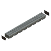 Kit Rigolă PP EASY 2 LN100 Hext.70 Grătar PP Gri Închis A15 1000x125x70 - imagine 4