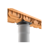 Kit Rigolă PP EASY 2 LN100 Hext.70 Grătar PP Nisip A15 1000x125x70 - imagine 4