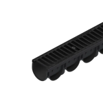 Kit Rigolă PP EASY 3 LN100 Hext.100 Grătar Fontă B125 1000x125x100