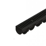 Kit Rigolă PP EASY 3 LN100 Hext.100 Grătar Fontă C250 1000x125x100 - aceste kituri sunt soluții de drenaj pentru ape pluviale.