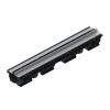 Kit rigola PP BASE LN100 Htot.145 gratar OZ tip Fanta T H25mm A15-C250 1000x156x145 - imagine 4