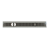 Kit Rigolă FB BASE LN100 Hext.125 mm cu Grătar Oțel Zincat, Grilă Antitoc B125, Ieșire Verticală, 1000x140x125 mm - imagine 7