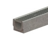 Kit Rigolă FB BASE LN100 Hext.125 mm cu Grătar din Oțel Zincat B125, 1000x140x125 mm - imagine 2