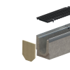 Kit Rigolă FB PRO LN100 Hext.210 cu Muchii OZ și Grătar din Fontă D400 1000x160x210 - imagine 5