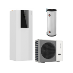 Pachet Pompă de Căldură Aer-Apă Clivet, Split, 8 kW, Incalzire/Răcire/ACM, Hydrotank 190L + Acumulator 25L, 220V - Investește în tehnologia sustenabilă!