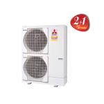 Unitate Externă Pompă de Căldură Aer-Apă Mitsubishi Zubadan 23 kW, Split, Încălzire/Răcire, INV+EVI, 380 V