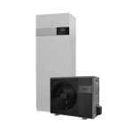 Pompă de Căldură Aer-Apă Split EcoHeat 500, 12 kW, 380V, Hydrotank 240L