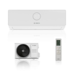 Aparat Aer Condiționat Bosch Climate 5000i Monosplit 12000 BTU, R32, Ionizare, Clasa A+++/A+ - ideal pentru cei care doresc un climat confortabil.