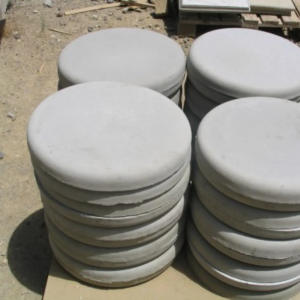 Dale beton armat circulare 70cm (diametru) Gri