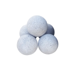 Bolard alb din beton rotund – sferic cu piatră naturală 35 cm - Bolarzi din beton rotund: O soluție fiabilă și estetică pentru amenajarea urbană