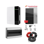 KIT FOTOVOLTAIC MONOFAZAT OFF-GRID 5 kWp Growatt și Baterie 14,3kW - soluția ideală pentru reședințele care nu sunt conectate la rețeaua publică de energie.