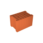 Bloc ceramic Brikston BKS 25, clasic, 375 x 250 x 238 mm - o alegere excelentă pentru realizarea pereților structurali exteriori și interiori.