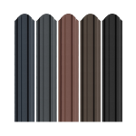 Șipcă Gard Metalică Oslo Dublu Vopsit SSAB Mat 0.60 x 1250 mm