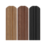 Șipcă Gard Metalică Sofia Vopsită Wood 0.45 x 1500 mm