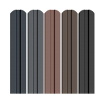 Șipcă Gard Metalică Sofia Dublu Vopsit SSAB Mat 0.60 x 1250 mm