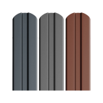 Șipcă Gard Metalică Sofia Dublu Vopsit Lucios 0.40 x 1250 mm