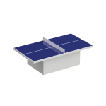 Masă de tenis din beton pentru exterior 274 × 152.5 × 76 cm