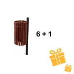 Ofertă Specială 6+1 – Coș de Gunoi Stradal Model 3 CADOU 🎁