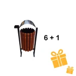 Ofertă Specială 6+1 – Coș De Gunoi Stradal Model 2 CADOU 🎁