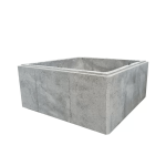 Cămin de Vane din Beton Armat 200 × 200 × 100 cm - destinat proiectelor tehnice și de infrastructură care necesită un element prefabricat de mari dimensiuni