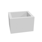 Cămin Dreptunghiular din Beton Armat 120 × 100 × 100 cm – Perete 15 cm - oferă o configurație tehnică bine definită, cu pereți de 15 cm.