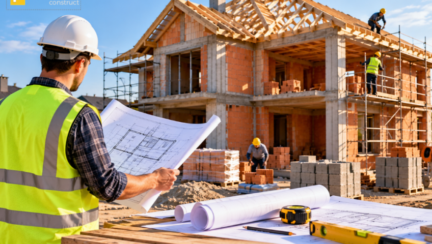 Greșeli frecvente când construiești o casă – verificarea lucrărilor pe șantier
